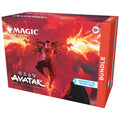 Collector bundle display: detailed Avatar: The Last Airbender themed box set with character artwork and included extras