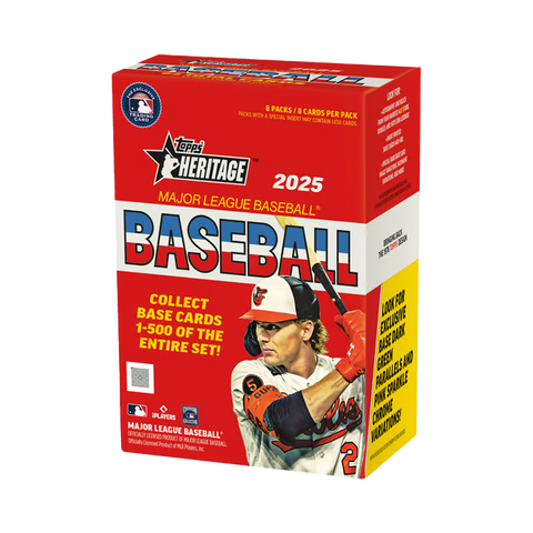 2025 Topps Heritage Baseball Blaster Box