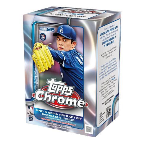 2025 Topps Chrome Baseball Blaster Box