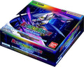 Digimon Resurgence booster box with colorful Digimon art and sealed packaging for collectible card booster packs