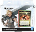 Collector’s edition FINAL FANTASY Commander deck box featuring ornate Limit Break VII artwork and character emblem on front
