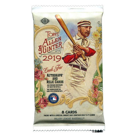 2019 Allen & Ginter Baseball Hobby Pack