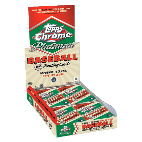2025 Topps Chrome Platinum '55 Baseball Hobby Box
