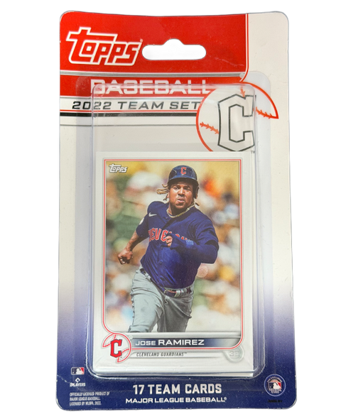 2022 Topps Baseball Team Set – Cleveland Guardians