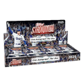 Sealed 2025 Topps Stadium Club baseball hobby box with vivid player photos on the packaging
