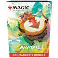 Collector's Commander bundle box set with avatar-themed art and character portraits on glossy card package