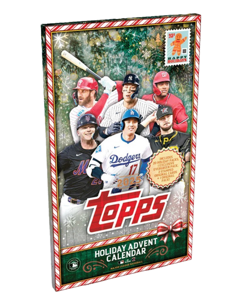 2025 Topps Holiday Baseball Advent Calendar
