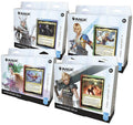 Collector’s edition Commander deck display box with Final Fantasy artwork and arranged card stacks