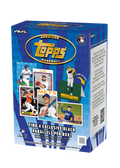 Blaster box of 2025 baseball trading cards with vintage-themed Topps Archives packaging and Primedexi™ label