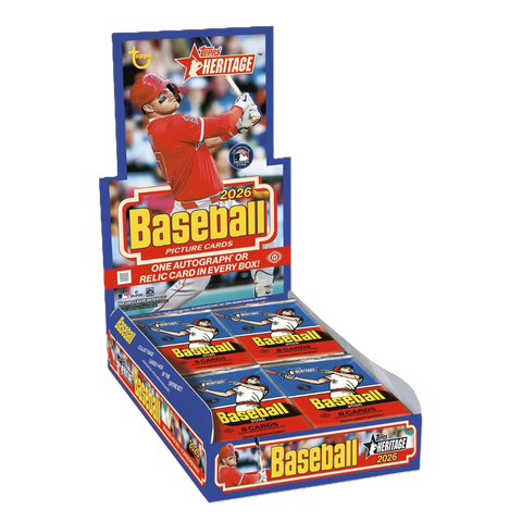 2026 Topps Heritage Baseball Hobby Box